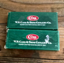 Case XX 00141 & 05434 Pocketknife Lot of 2 2-Blade SS Slipjoint Wood picture