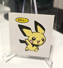 Nintendo Pokémon Pichu Japanese Sticker F/S picture