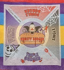Jack In The Box Simpsons Burger Wrap COLLECTABLE New Unused picture