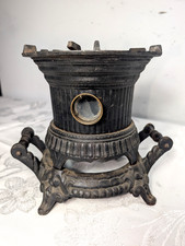 Rare Sad Iron Kerosene Heater Cast Iron 1800s Antique picture