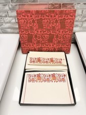 19 Luxury Indian Stationery Box Set Ivory Note Cards Envelopes Royal Elephant picture