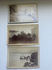 3 Antique Switzerland Photos Zurich Baur au Lac Attenhofer Travel Views picture