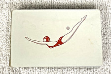 Vintage Advertising Jantzen Swimsuit Red Diving Girl Logo Sealed Playing Cards picture
