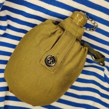 Soviet army water flask with a cover, NEW() (USSR, 1980s) picture
