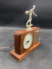 Vintage (1968/69) Bowling Trophy with Sessions Electric Clock Works Great picture