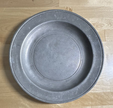 Gates House Wilton Pewter Plate Gray, Wilton-Columbia PA USA picture
