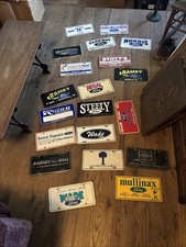 Lot 1 Of 20 Ford Dealership License Plates Metal Plastic Paper picture
