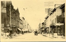 Lebanon PA Postcard Cumberland Street Business Section Vintage Pennsylvania 1907 picture