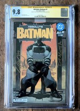 Absolute Batman #1 Cover A - Signed 2x Snyder & Dragotta - CGC 9.8 picture