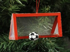 Soccer, Futbol Goal Christmas Ornament picture
