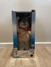Gemmy 2004 Snowflake Spinning Frosty the Snowman Animated Christmas Box picture