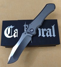 Remette Cathedral Frame Lock Pocketknife (Standard) S90V Titanium Handles  picture