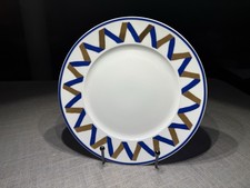 Metropolitan Museum of Art MMA Portugal 8” Accent Plate Blue Gold Geometric EUC picture