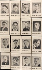 Vintage Set of 16 Different Exhibit Supply Radio Arcade Cards fo Single Women picture