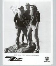 Legendary American Blues Hard Rock Band ZZ TOP 1984 Musician Press Photo picture