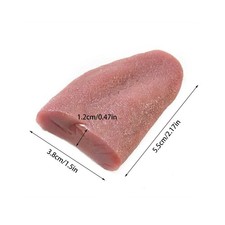Realistic Fake Tongue Prank Magic Trick Halloween Novelty Prop picture