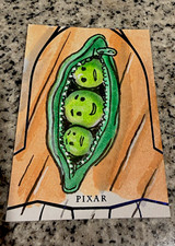 2025 Topps 30 Years of Toy Story Peas-in-Pod 1/1 Sketch Dan Gorman Auto picture