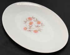 FIRE-KING Fleurette Oval Platter - Anchor Hocking - 12