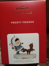 2021 Hallmark Keepsake Ornament  Frosty Friends  42nd in series  New picture