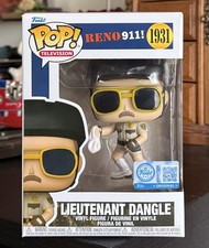 Funko POP Television: LIEUTENANT DANGLE #1931 Reno 911 Funko Shop Exclusive picture