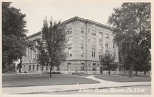 Vintage Postcard Court House Boone Iowa IA RPPC Hamilton Photo Co Ames c1948 picture