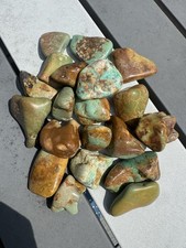 200 Grams If Turquoise Tumbles 21 Pieces picture