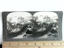 Glacial Crest Mt Emerald Stereoview Keystone View Co 1901 Canadian Rockies picture