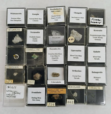 25 piece Rare Systematic Old Stock  Mineral Collection picture