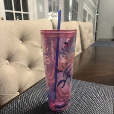 Starbucks 2023 Floral View Thru The Garden Gradient Venti Cold Cup Tumbler New picture