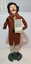 1985 Byers Choice The Carolers Victorian Man w Music Sheet - 13