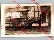 WOW c1910 Wells Fargo California Exposition Advertising Horse Wagon Cart RPPC picture