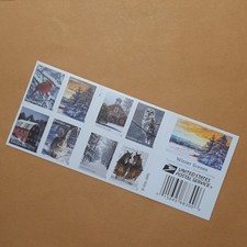 1 Sheets 2020 Winter Scenes Christmas First Class Letter 20 Pcs 78¢ MNH picture