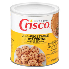 Crisco All-Vegetable Butter Flavor Vegetable Shortening Can, Shelf-Stable, 48 OZ picture