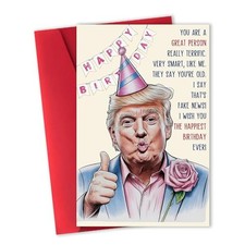 Funny Birthday Card for Men Women, Humor 30th 40th 50th 60th 70th Birthday Ca... picture
