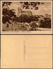 Postcard Lublin Lublin View of the Cathedral 1928 picture
