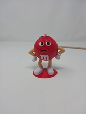 M&M's   Red  4” Tall  4 Wide Classic Collector Candy Item picture