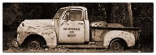 NASHVILLE OR BUST ANTIQUE TRUCK 60
