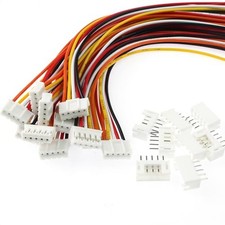 80Pcs Jst 2.0 Ph 5 Pin Connector Plug, Include 40pcs Mini 5 Pin Jst Ph2.0 Con... picture