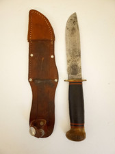 Vintage antique early Marbles Ideal hunting fighting knife Gladstone MICH picture