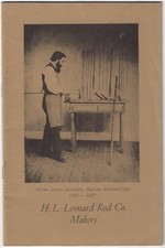 HL Leonard Rod Maker Vintage Catalog Bamboo Baby Catskill Salmon Fly Fishing picture