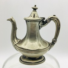 Washington Terminal Railroad - 1915 Era - Very Rare & Ornate - Silver Teapot picture