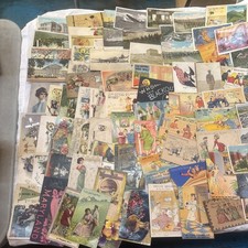 Antique Postcards Lot Of Approx 170-dates Start At 1907- picture