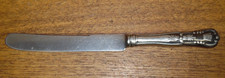 Vintage Reed & Barton PRR Pennsylvania Railroad Dinner Knife - WORN - 9.75