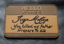 Hello My Name  Army Hook Patch (PVC Rubber-RA2)  picture