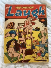 TOP-NOTCH LAUGH COMICS #39, ARCHIE MLJ, 1943 picture
