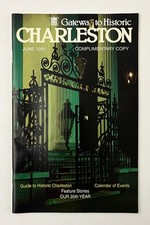 1991 Charleston SC Gateway Tourist Vacation Guide Local Ads Vintage Travel Book picture