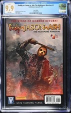 Freddy vs. Jason vs. Ash Nightmare Warriors #1 Arthur Sudam Jason Cover  CGC 9.9 picture