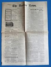 1899 The Berlin News Newspaper Berlin Connecticut June 15 Hires Root Beer Ads picture