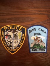 North Castle New York Police Patch Set ( Rare) picture