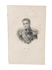Napoleons General Sylvain Charles Valee 19th Century Lithograph picture